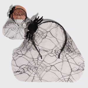 Spiderweb Veil Headband