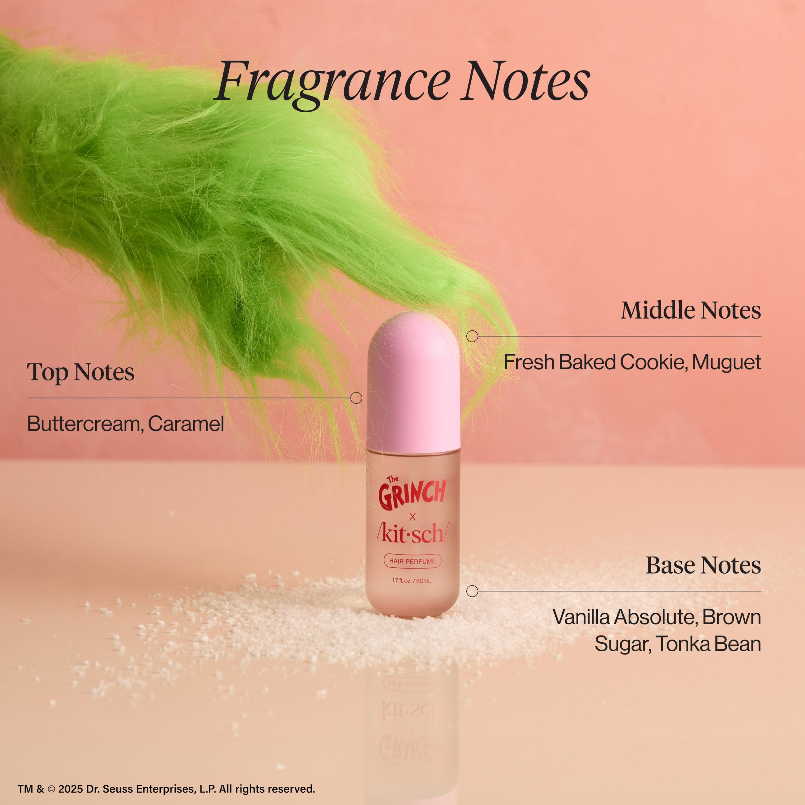 The Grinch x Kitsch Whoville Cookies Hair Perfume - Image 3