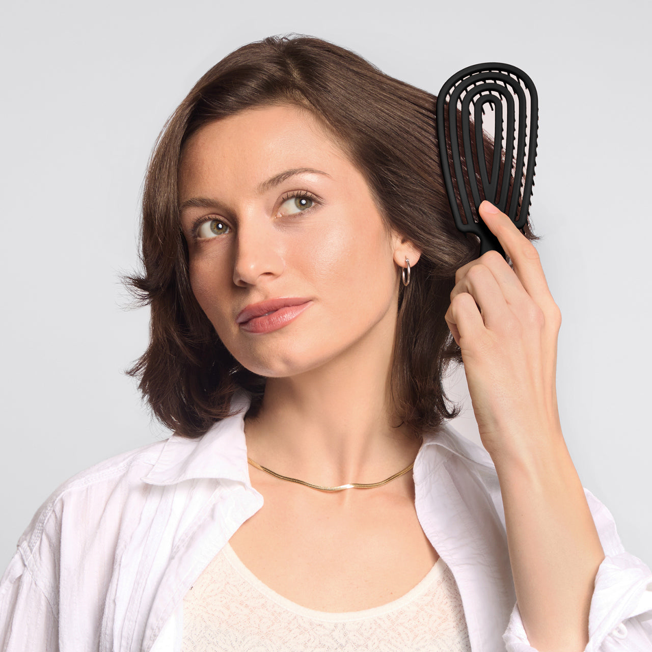 Black Detangling Flexi Brush - Image 4