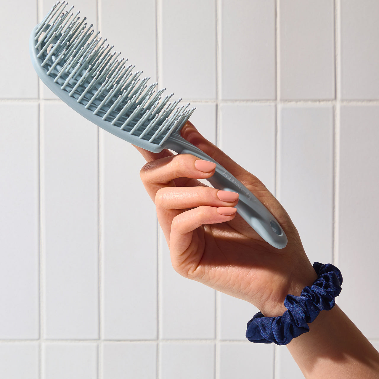 Haze Blue Detangling Flexi Brush - Image 6