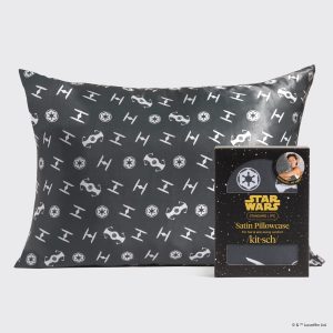 Star Wars? & Kitsch Satin Pillowcase in Galactic Empire