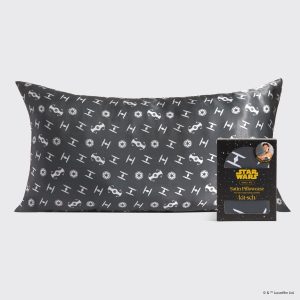 Star Wars  & Kitsch Satin Pillowcase in Galactic Empire - King