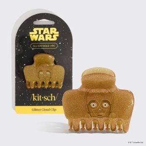 Star Wars  & Kitsch Glitter Cloud Clip in C-3PO