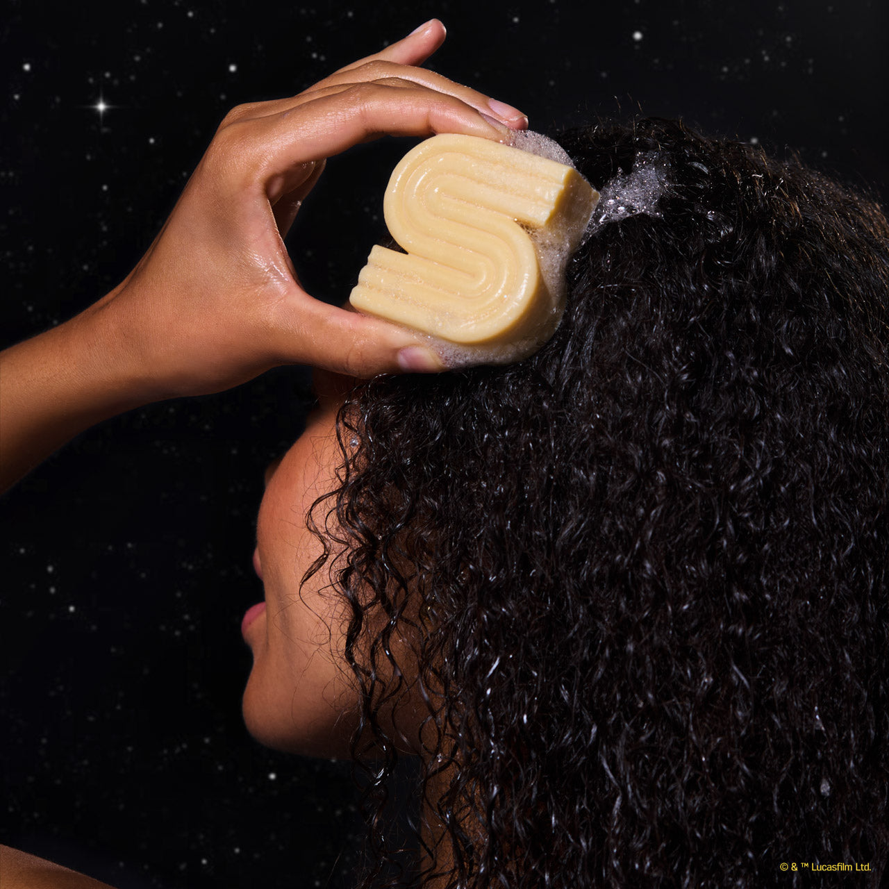 Star Wars & Kitsch Rice Water Protein Strengthening Solid Shampoo - C-3PO - Image 3