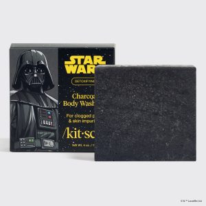 Star Wars  & Kitsch Charcoal Detoxifying Solid Body Wash - Darth Detox
