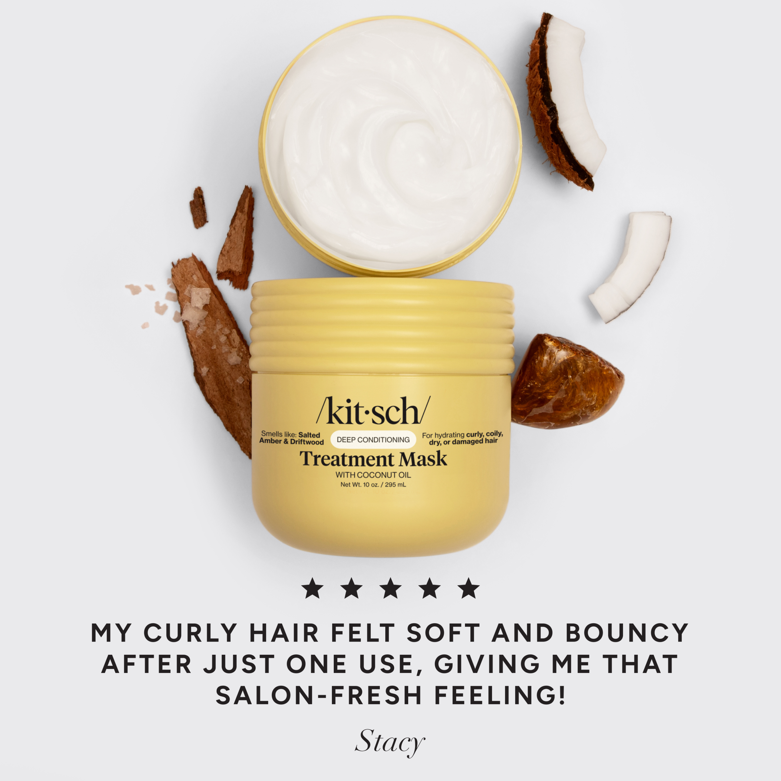 Moisturizing Coconut Oil Deep Conditioning Treatment Mask - Image 2