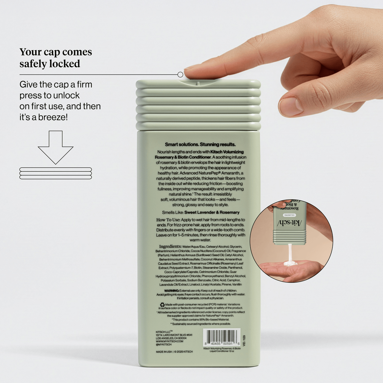 Rosemary & Biotin Volumizing Conditioner - Image 9