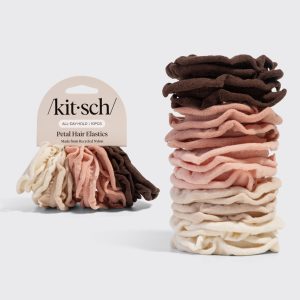 Blush Petal Hair Elastics