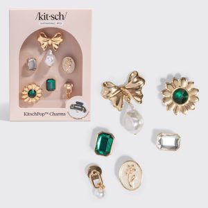 KitschPop   Charms in Vintage Emerald