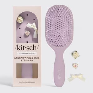 KitschPop   Paddle Brush in Soft Violet