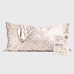 Satin Pillowcase in Leopard 2 pack - King Bundle