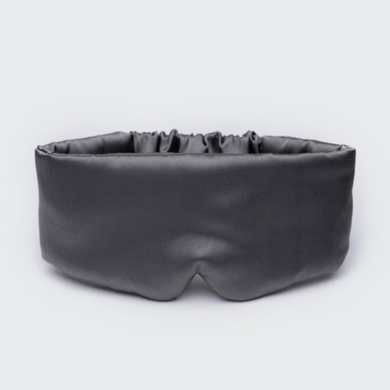 Charcoal Satin Pillow Eye Mask - Image 2