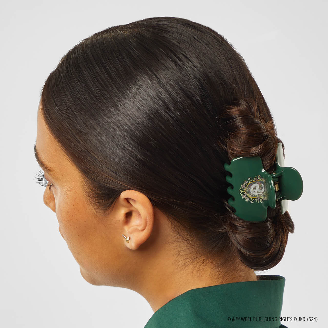 Kitsch x Harry Potter Cloud Claw Clip in Slytherin - Image 4
