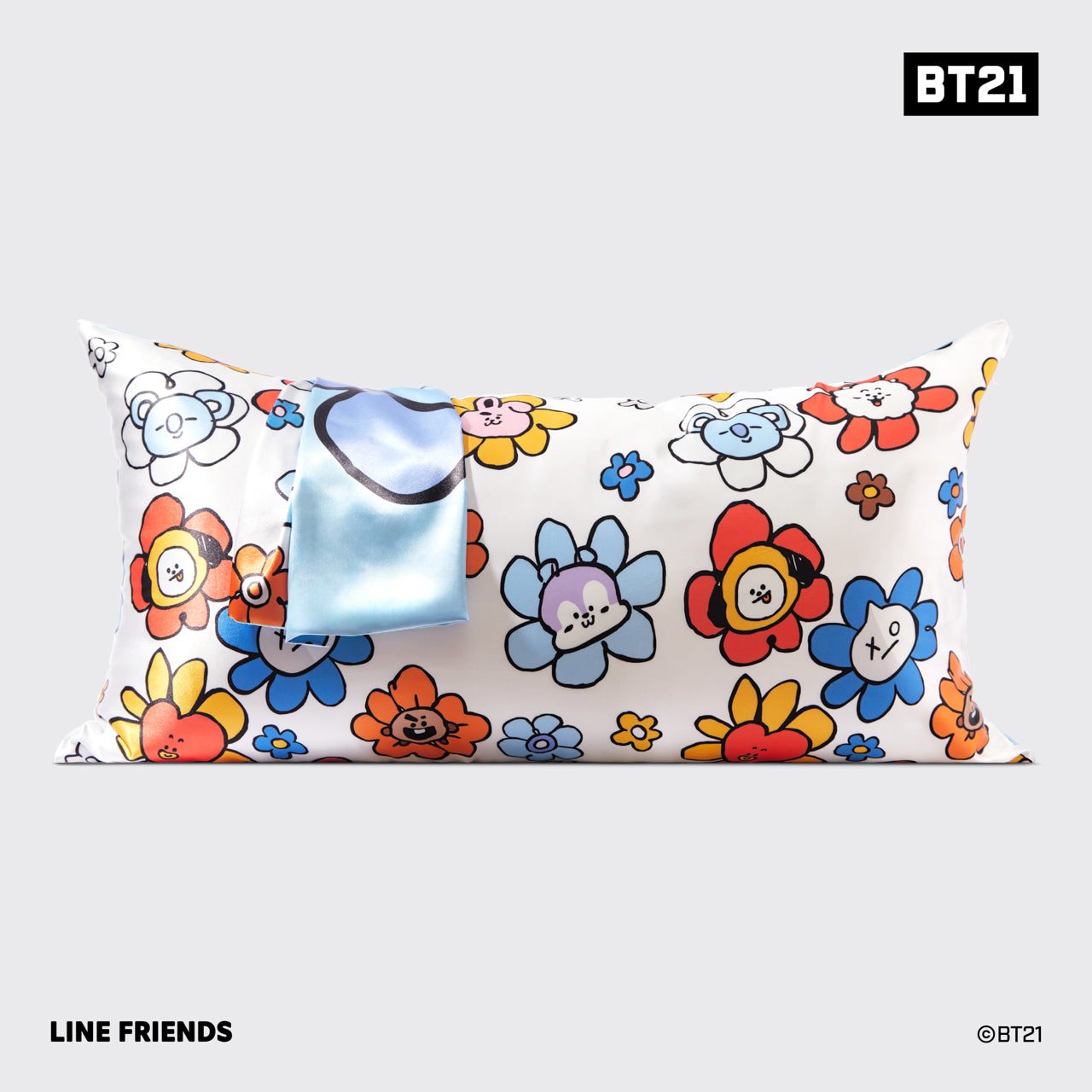 Kitsch x BT21 Satin Pillowcase in KOYA - King - Image 2