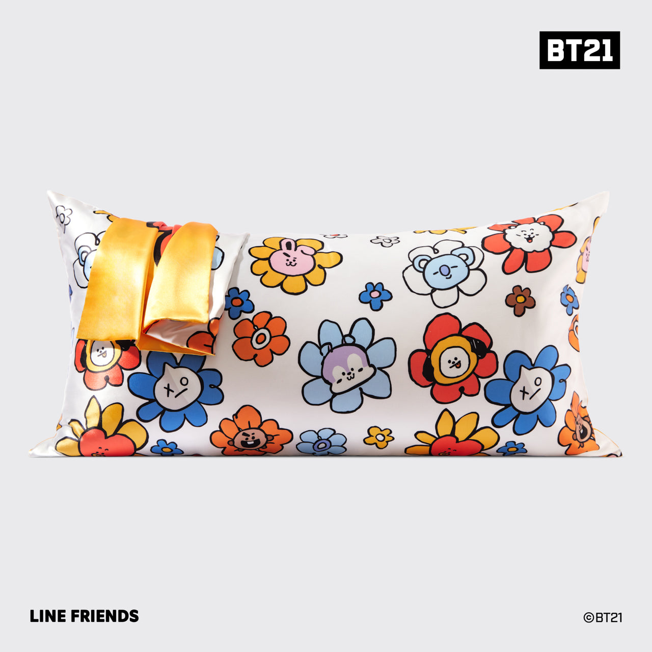 Kitsch x BT21 Satin Pillowcase in CHIMMY - King - Image 2