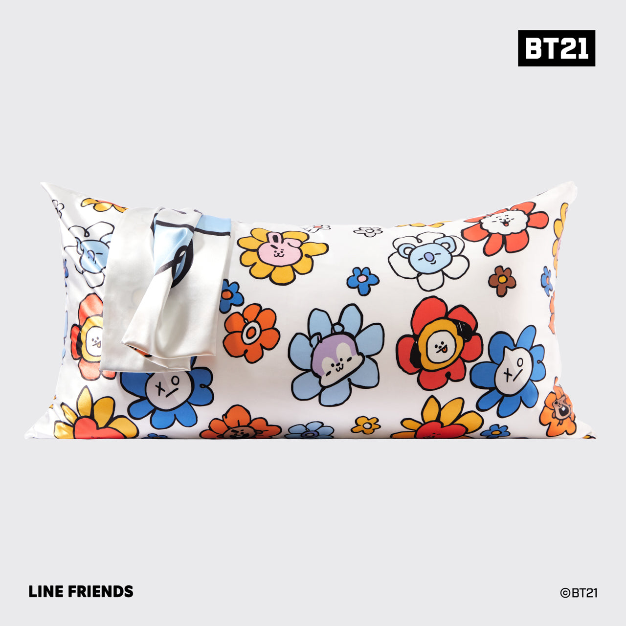 Kitsch x BT21 Satin Pillowcase in VAN - King - Image 2