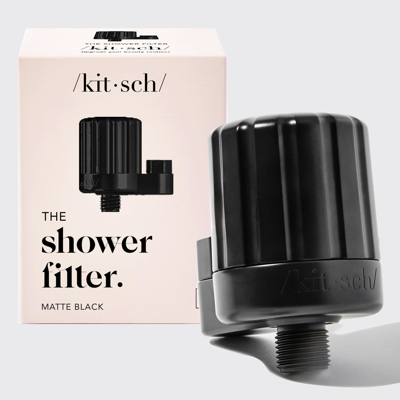 Shower Filter + Shampoo & Conditioner 4pc Set - Black - Image 3