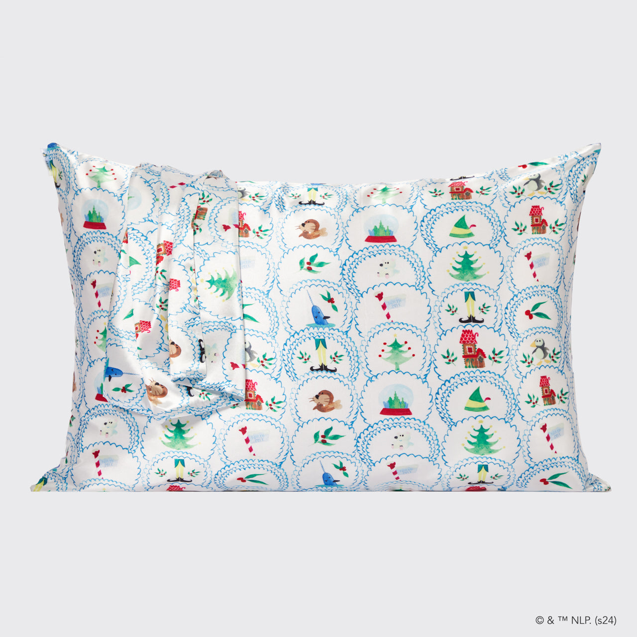 Kitsch x elf Satin Pillowcase in North Pole - Image 2