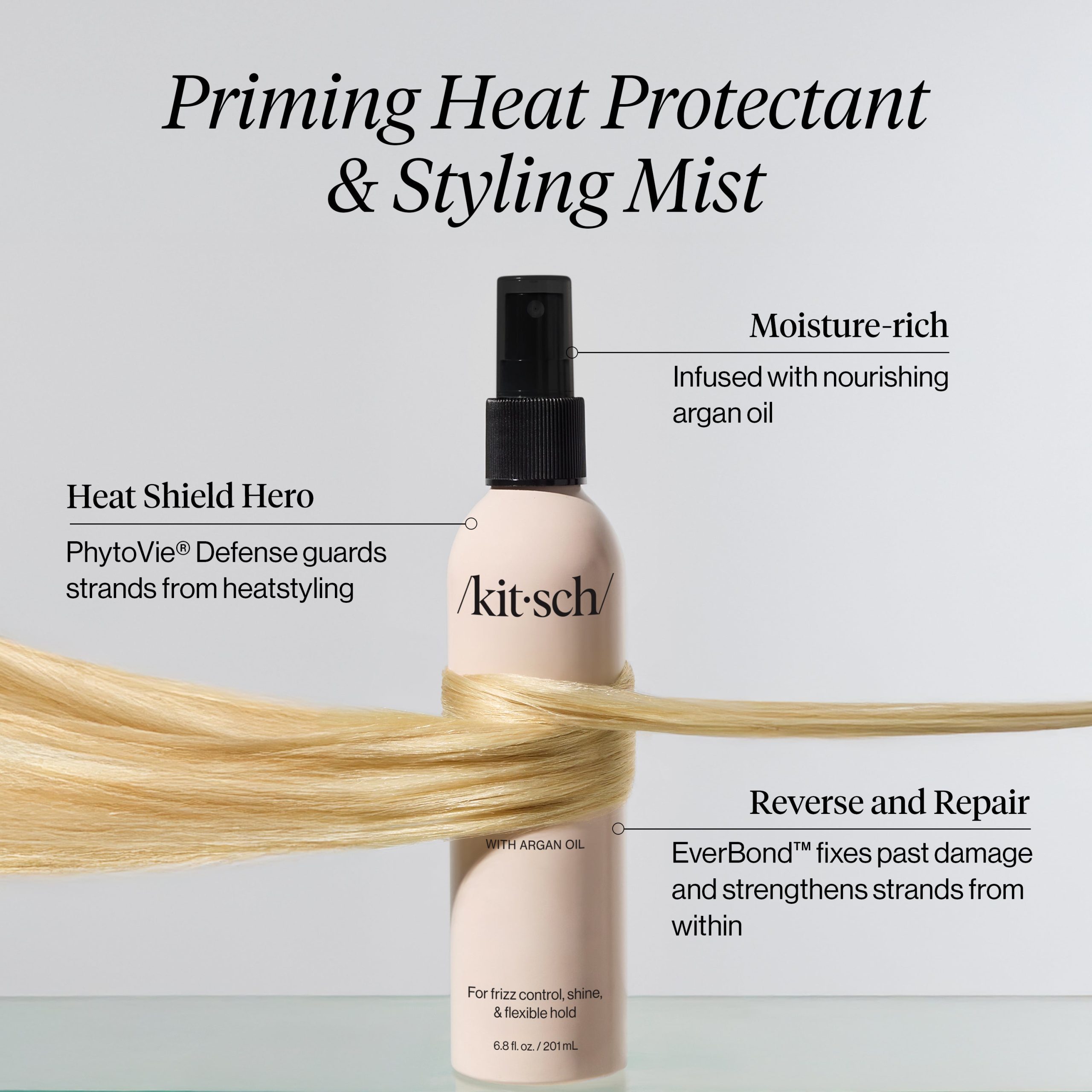 Heat Protectant + Thermal Round Brush Bundle - Image 4
