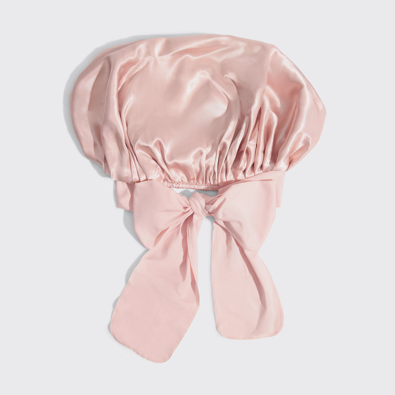 Blush Oversized Satin Bonnet - Image 5