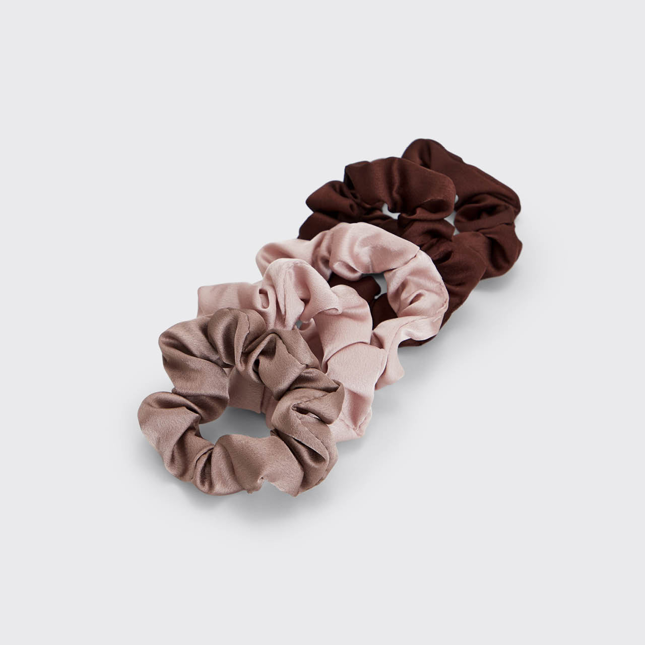 Cameo Satin Sleep Scrunchies 5pc Set - Image 2