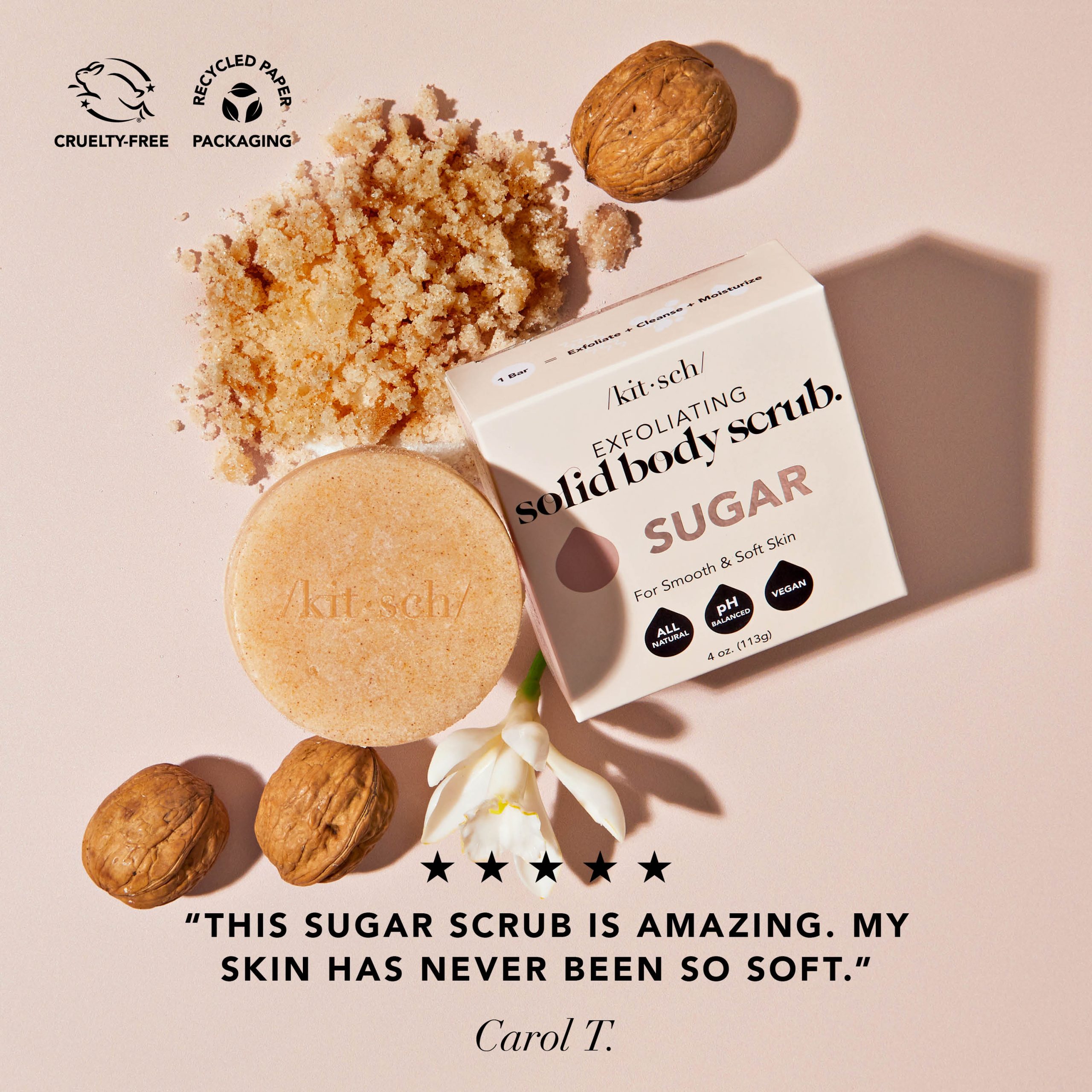 Exfoliating Sugar Body Scrub - Image 2