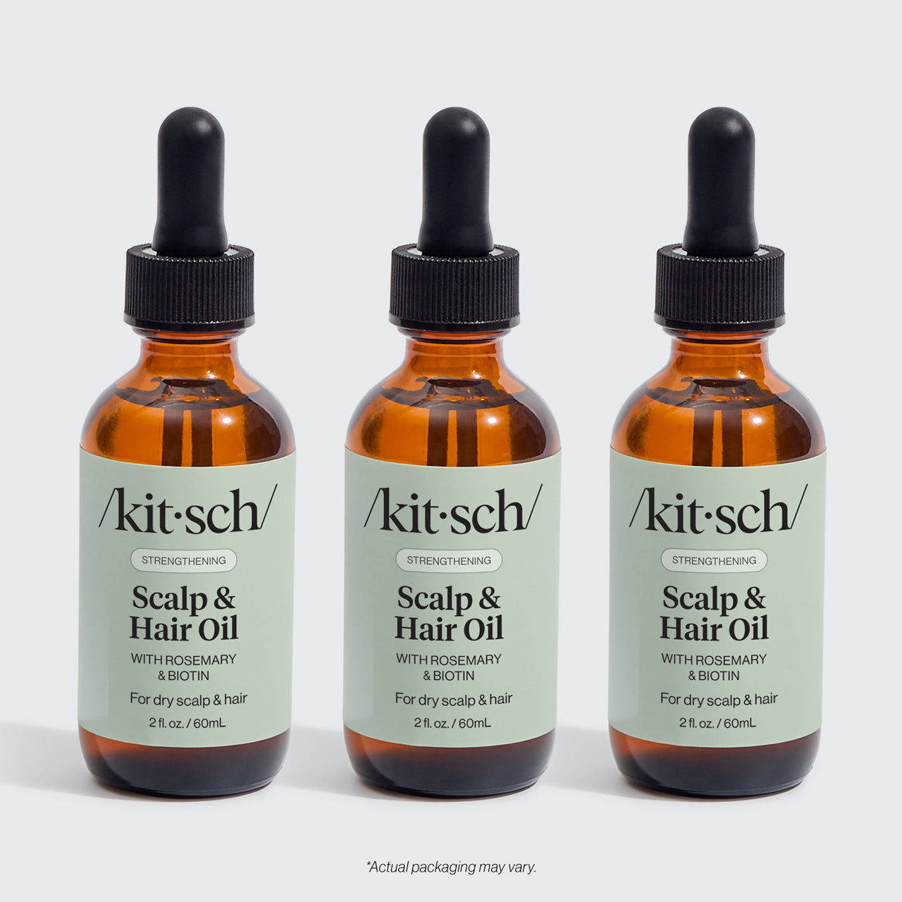 Strengthening Rosemary & Biotin Scalp & Hair Oil 3 Pack